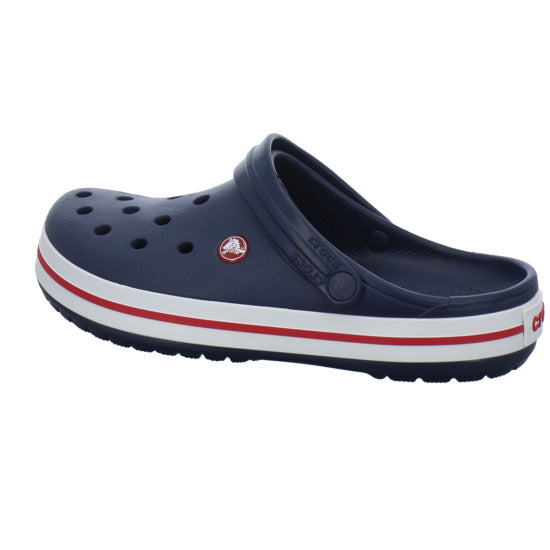 Crocs Crocband navy Pantoletten Dunkelblau - 360° Ansicht