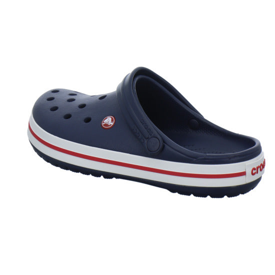 Crocs Crocband navy Pantoletten Dunkelblau - 360° Ansicht
