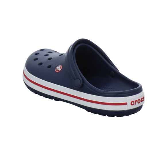 Crocs Crocband navy Pantoletten Dunkelblau - 360° Ansicht