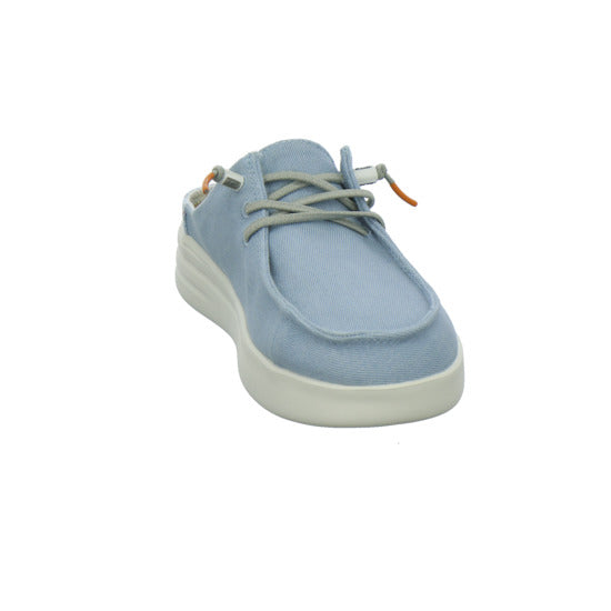 Fusion Pantoletten Hellblau
