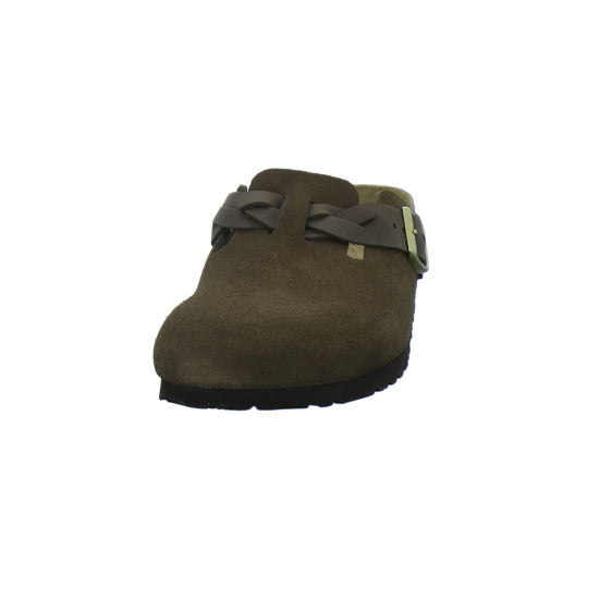 Birkenstock Pantoletten Damen Boston Dunkelbraun
