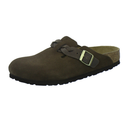 Birkenstock Pantoletten Damen Boston Dunkelbraun