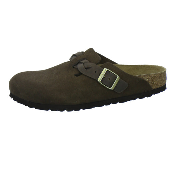 Birkenstock Pantoletten Damen Boston Dunkelbraun