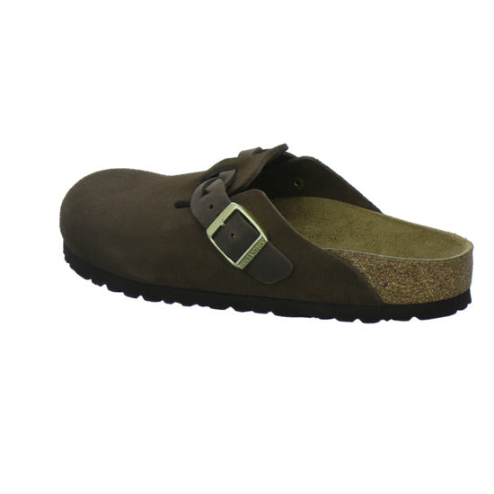 Birkenstock Pantoletten Damen Boston Dunkelbraun