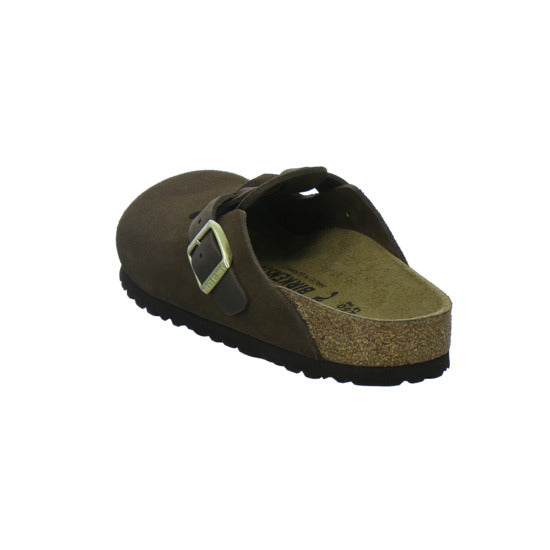 Birkenstock Pantoletten Damen Boston Dunkelbraun