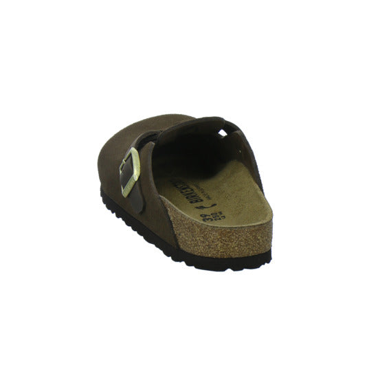 Birkenstock Pantoletten Damen Boston Dunkelbraun