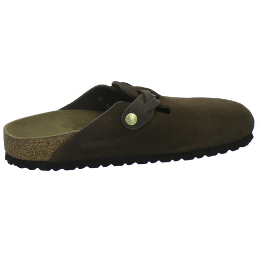Birkenstock Pantoletten Damen Boston Dunkelbraun