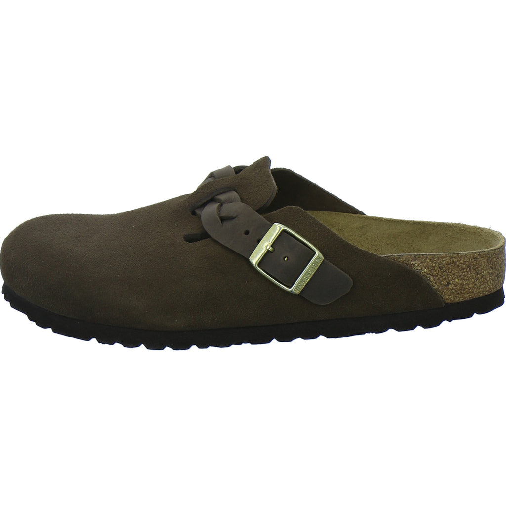 Birkenstock Pantoletten Damen Boston Dunkelbraun