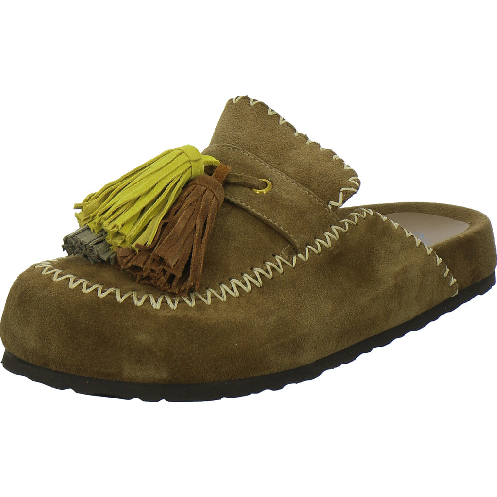 Miss Olivia Pantoletten Damen Mittelbraun