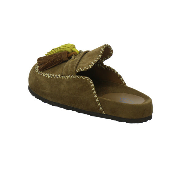 Miss Olivia Pantoletten Damen Mittelbraun