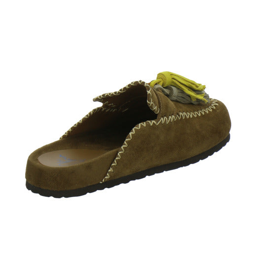 Miss Olivia Pantoletten Damen Mittelbraun