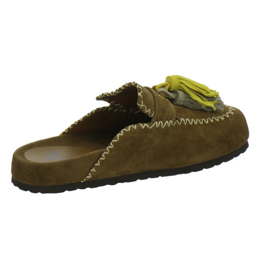 Miss Olivia Pantoletten Damen Mittelbraun