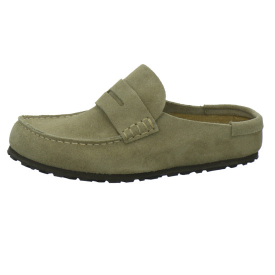 Birkenstock Pantoletten Damen Naples taupe
