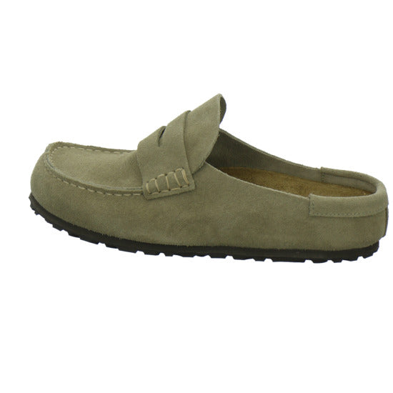 Birkenstock Pantoletten Damen Naples taupe