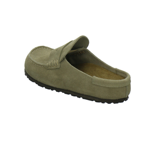 Birkenstock Pantoletten Damen Naples taupe