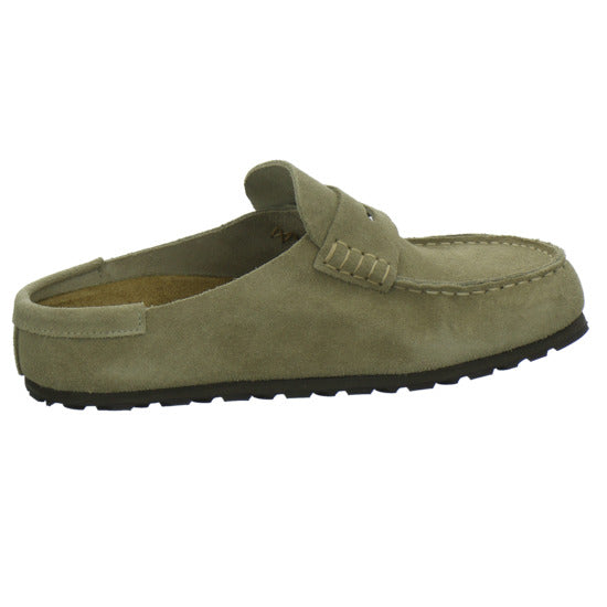 Birkenstock Pantoletten Damen Naples taupe