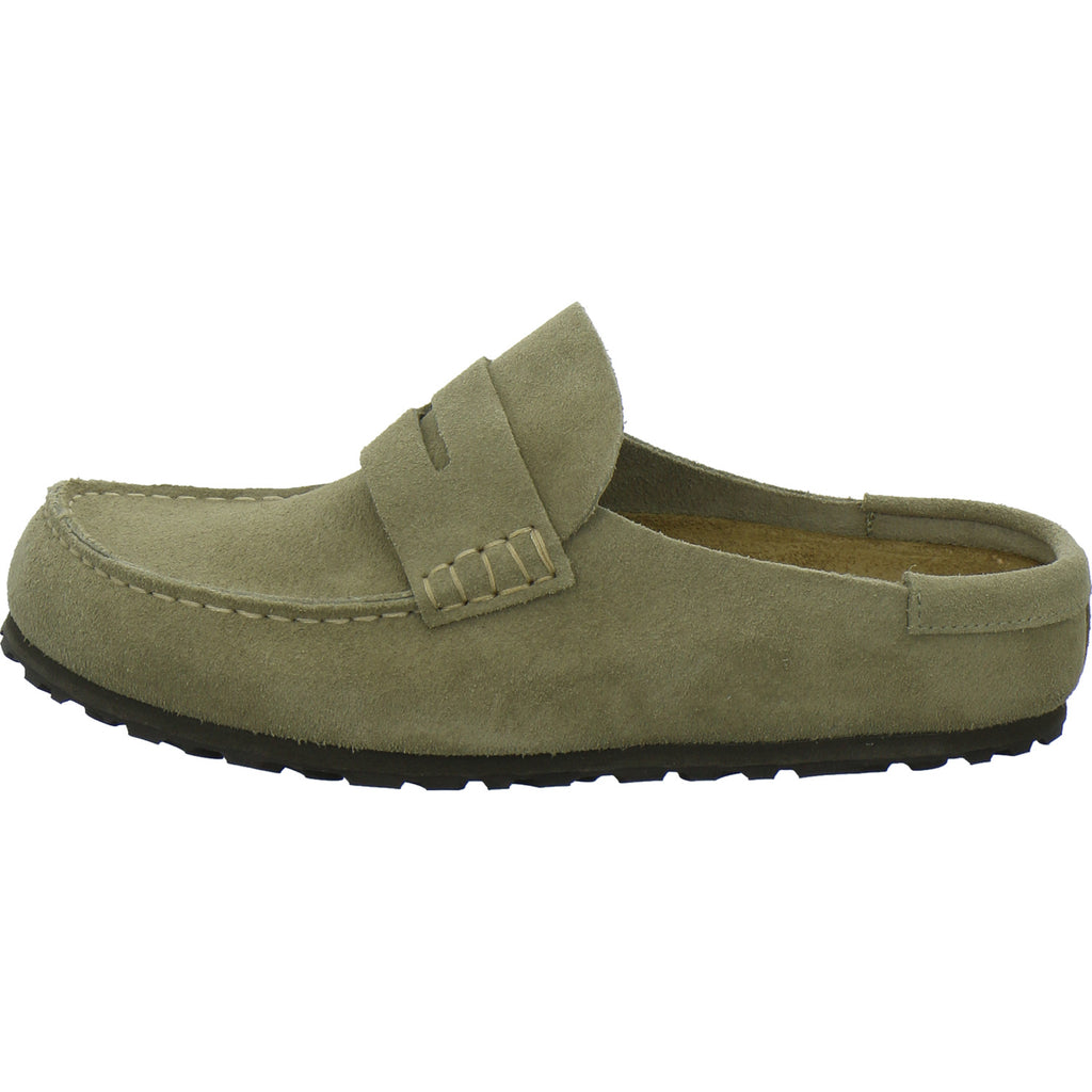 Birkenstock Pantoletten Damen Naples taupe