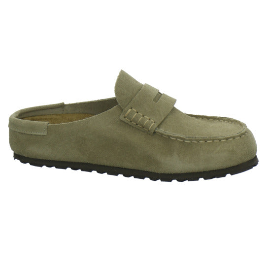 Birkenstock Pantoletten Damen Naples taupe