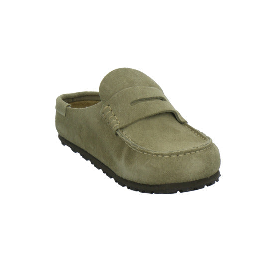 Birkenstock Pantoletten Damen Naples taupe