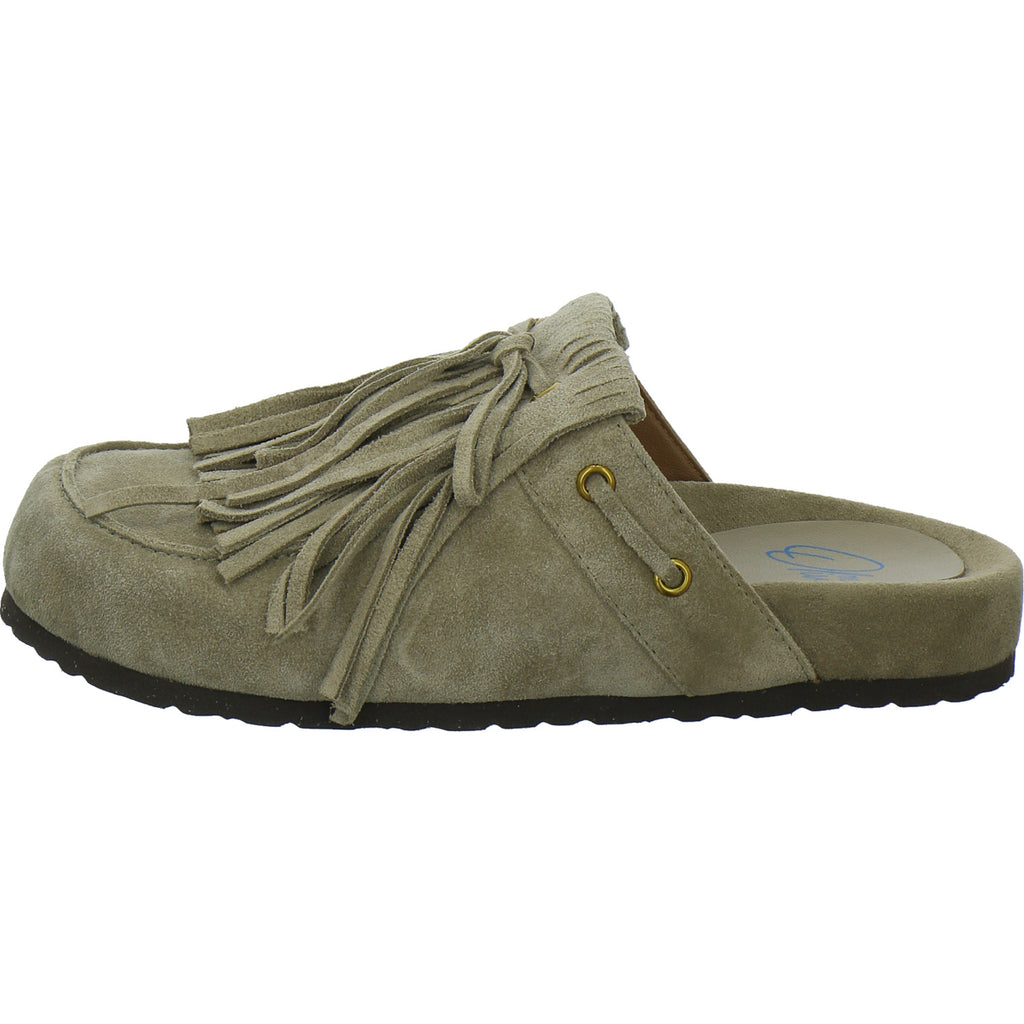 Miss Olivia Pantoletten Damen taupe