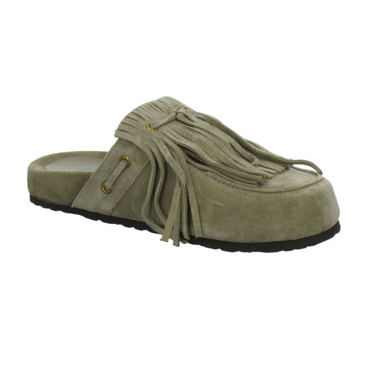 Miss Olivia Pantoletten Damen taupe