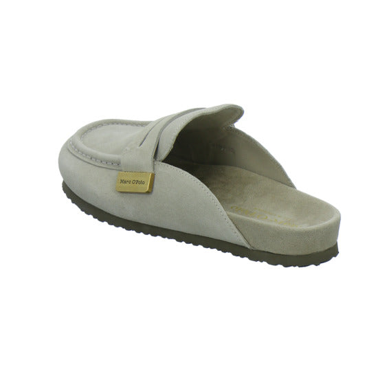 Marc O` Polo Pantoletten Damen Floria taupe