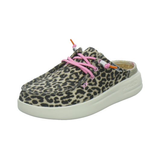 Fusion Pantoletten Damen animal