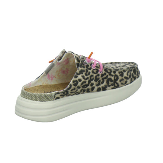 Fusion Pantoletten Damen animal