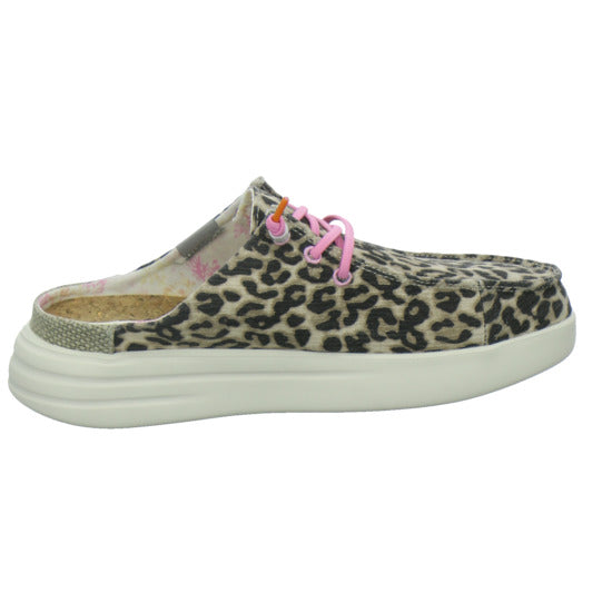 Fusion Pantoletten Damen animal