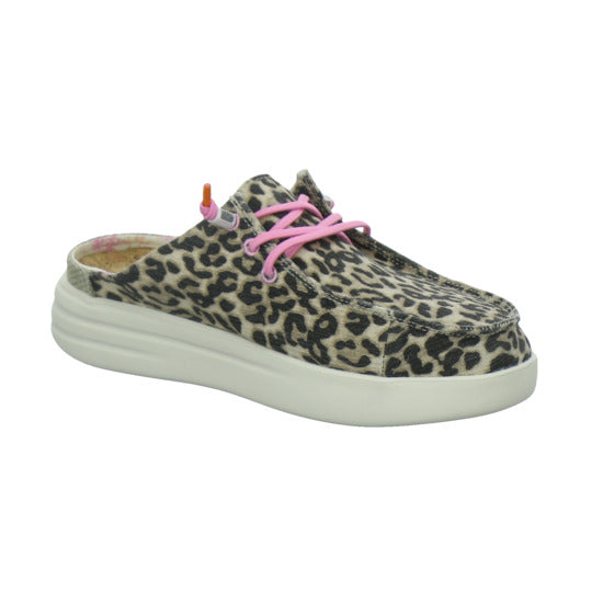 Fusion Pantoletten Damen animal