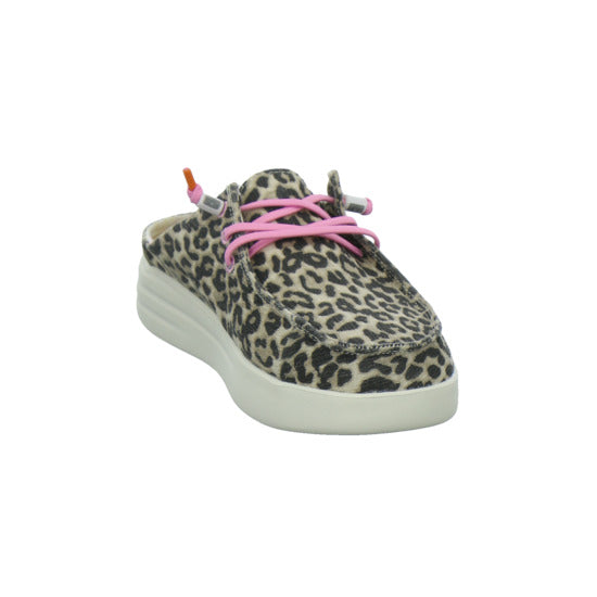 Fusion Pantoletten Damen animal