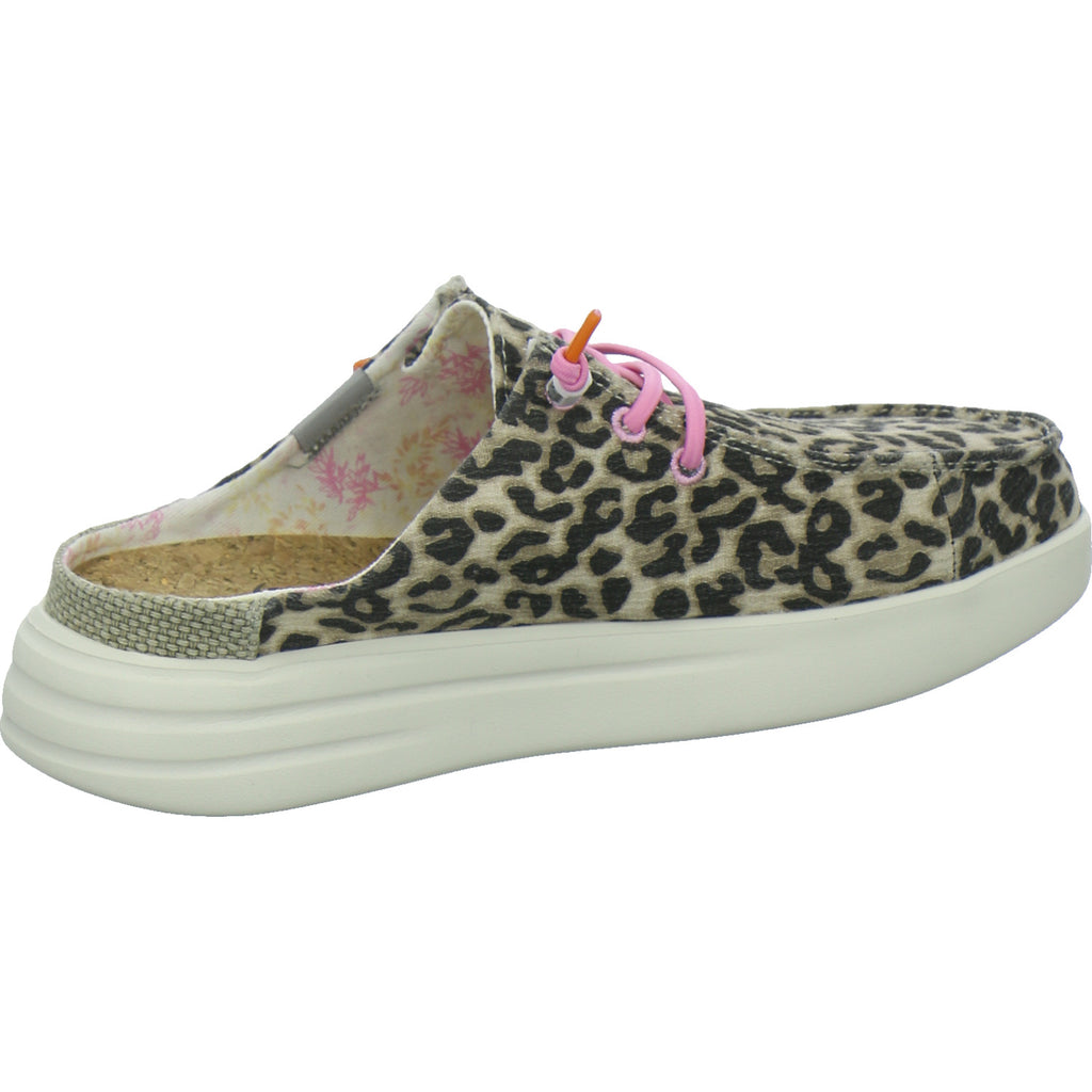 Fusion Pantoletten Damen animal