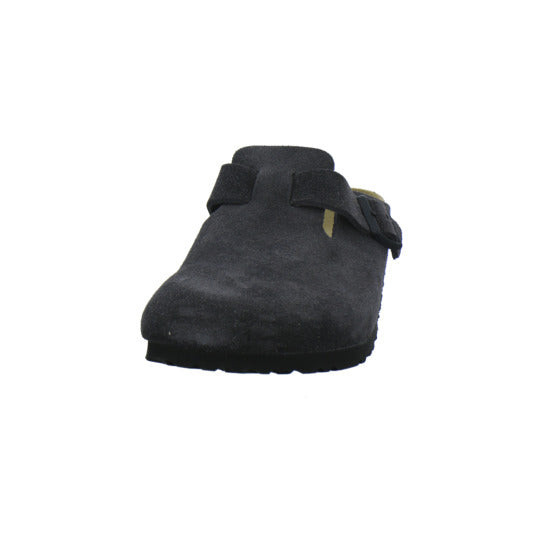 Birkenstock Boston Pantoletten Anthrazit - 360° Ansicht