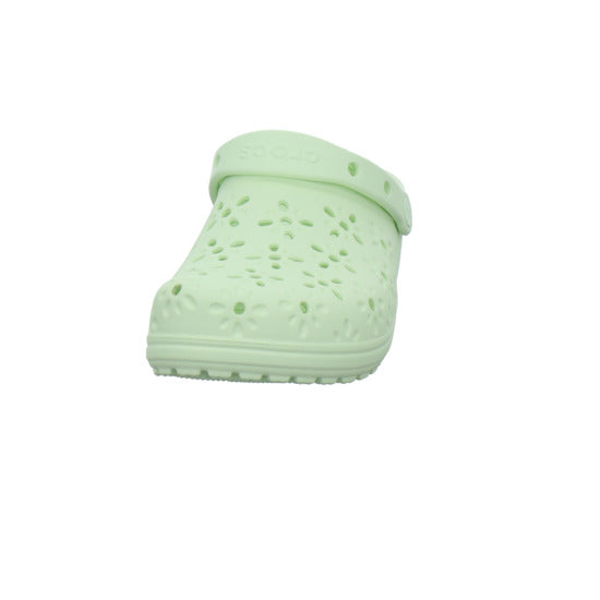 Crocs Classic Clog Pantoletten Hellgrün