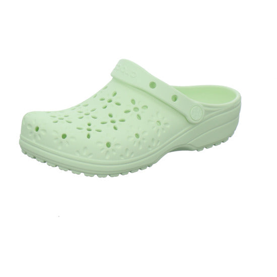 Crocs Classic Clog Pantoletten Hellgrün