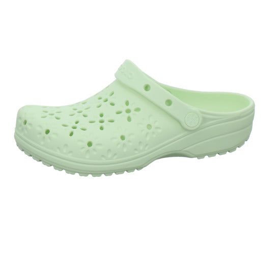 Crocs Classic Clog Pantoletten Hellgrün