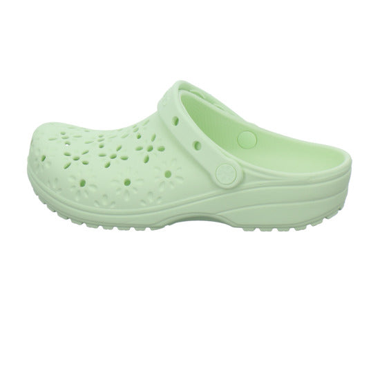 Crocs Classic Clog Pantoletten Hellgrün