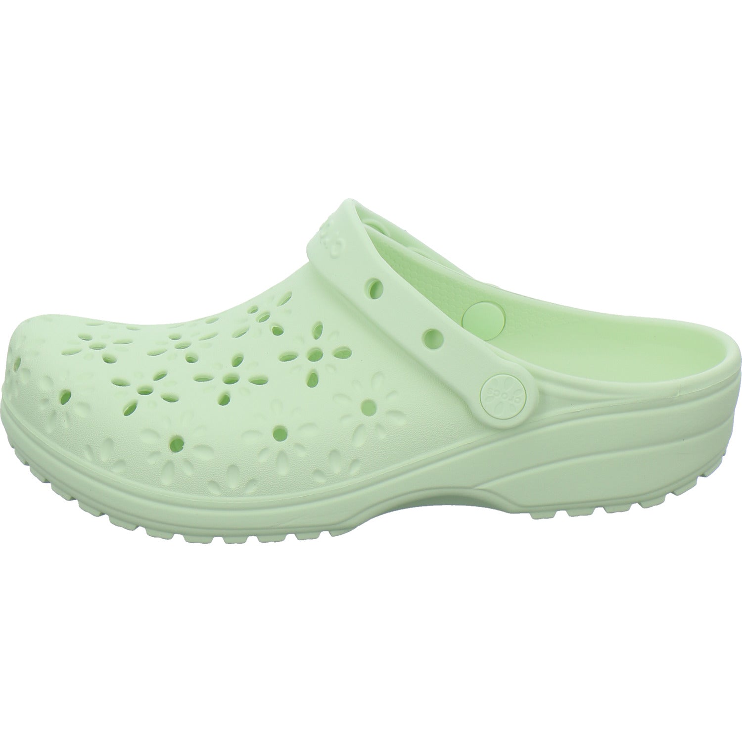 Crocs Classic Clog Pantoletten Hellgrün