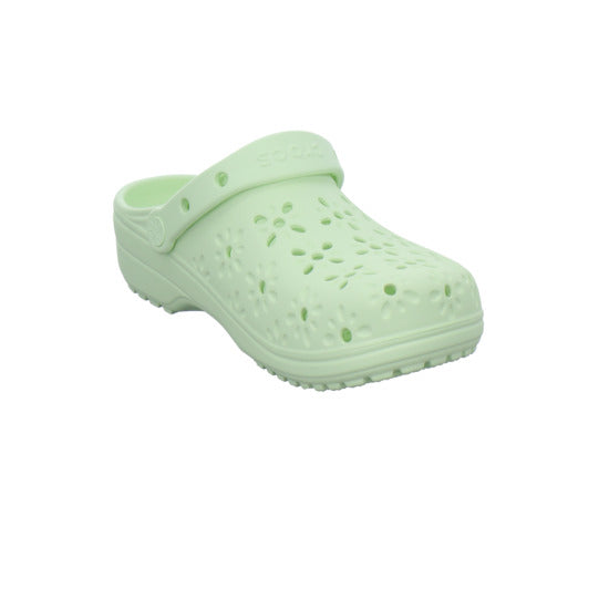 Crocs Classic Clog Pantoletten Hellgrün
