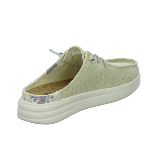 Fusion Pantoletten Beige