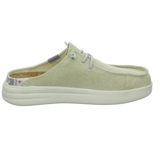 Fusion Pantoletten Beige