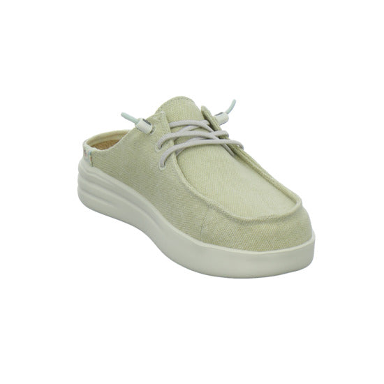 Fusion Pantoletten Beige