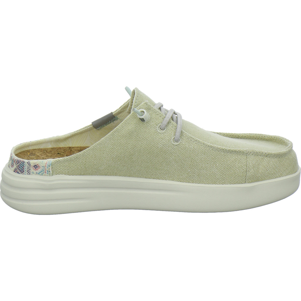 Fusion Pantoletten Beige