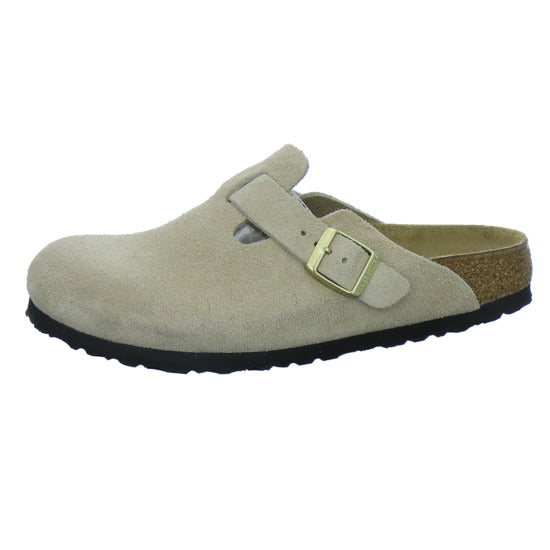Birkenstock Pantoletten Damen Boston Beige