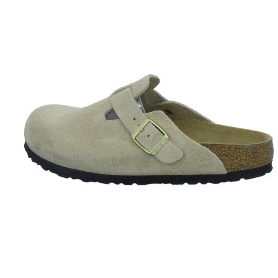 Birkenstock Pantoletten Damen Boston Beige