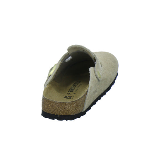 Birkenstock Pantoletten Damen Boston Beige