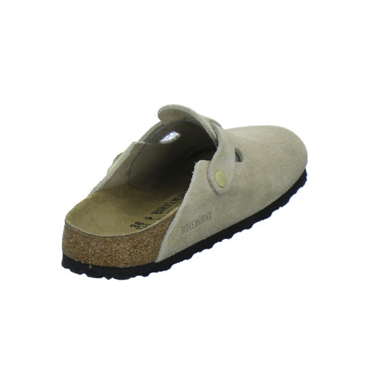 Birkenstock Pantoletten Damen Boston Beige