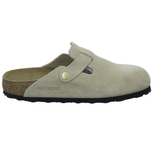 Birkenstock Pantoletten Damen Boston Beige