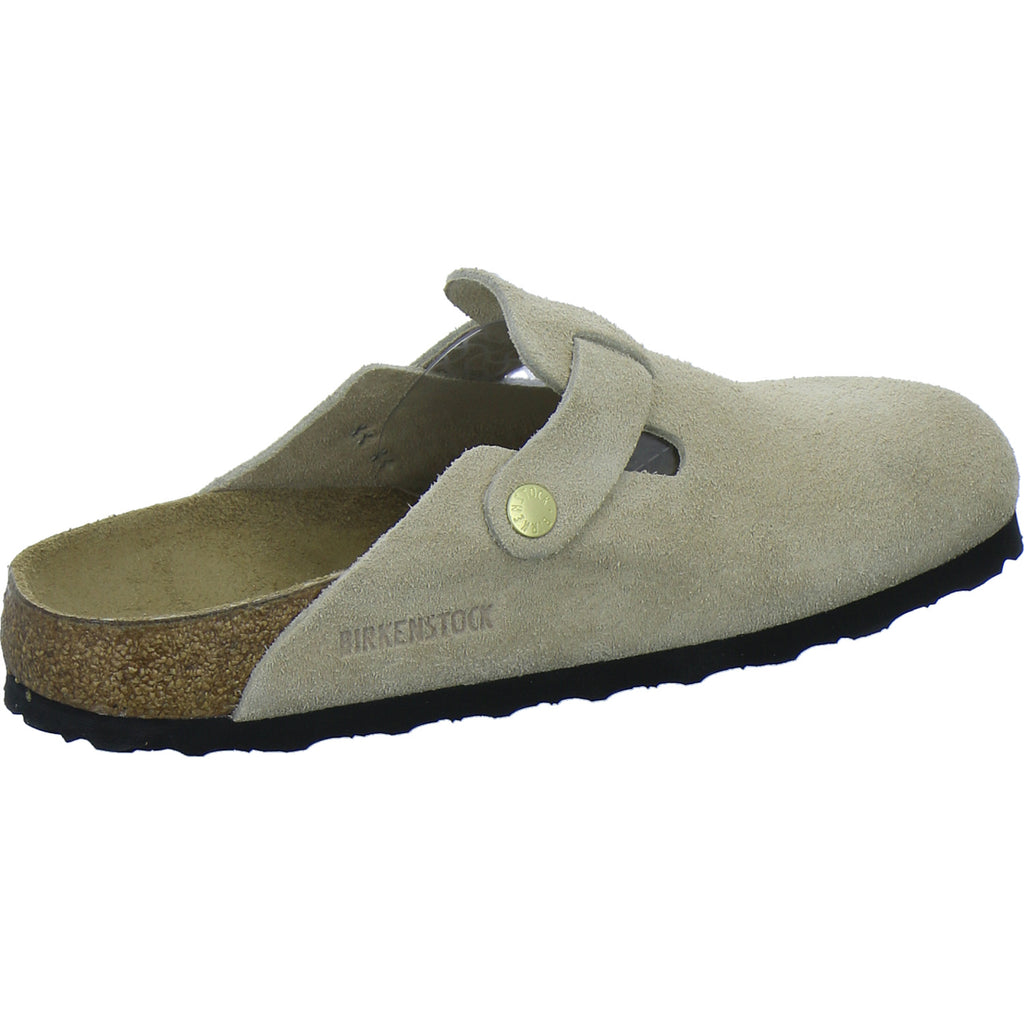 Birkenstock Pantoletten Damen Boston Beige