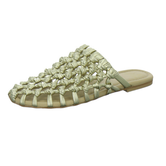 Bronx Pantoletten Damen Gold